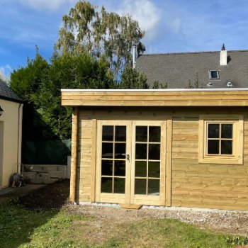 Abri de jardin en bois Toit Terrasse